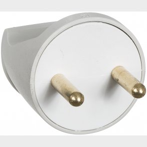 Plugg U/J Rund Ljusgr 085