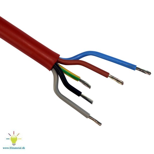 Silikonkabel 2X1,5 Sihf-O Rg