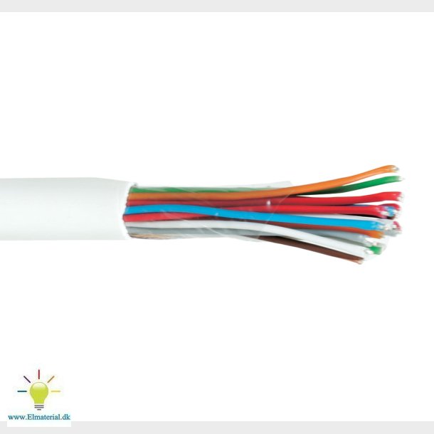 Telekabel Eqqxb 10X2X0,5 Hvid