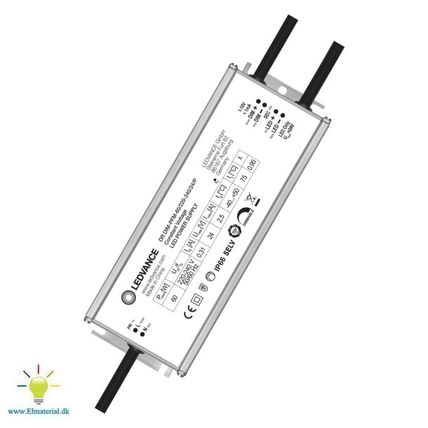 Led-drivrutin Dim-Pfm 60W 24V P