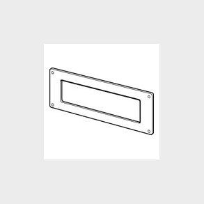 Murplade T/Fladkanal 220X90Mm