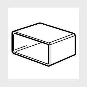 Samlemuffe T/Fladkanal 220X90