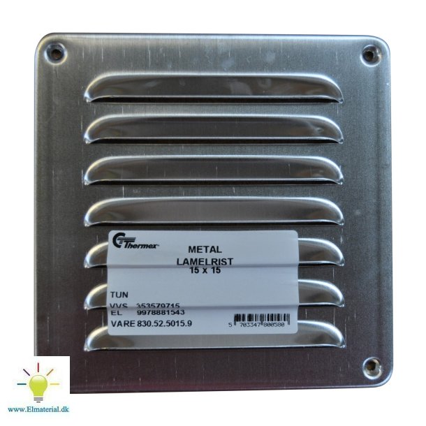Lamelrist Metal 150X150Mm