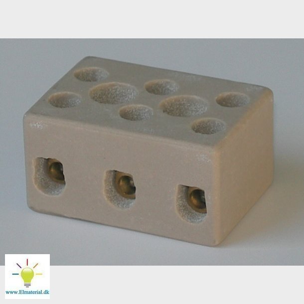 Kronhylsa Porslin 3P 6Mm2