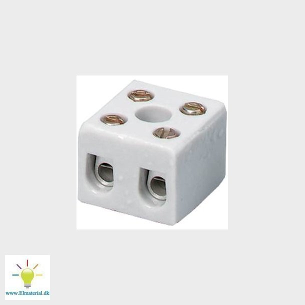 Kronhylsa Porslin 2P 2,5Mm2