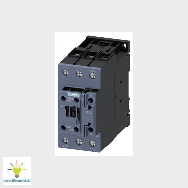 Kontaktor 30Kw 1No+1Nc 230V