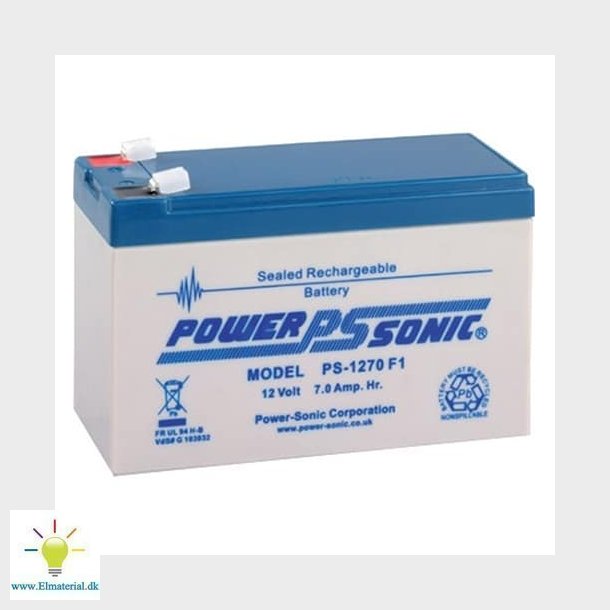 Akkumulatorst 2X12V 7Ah