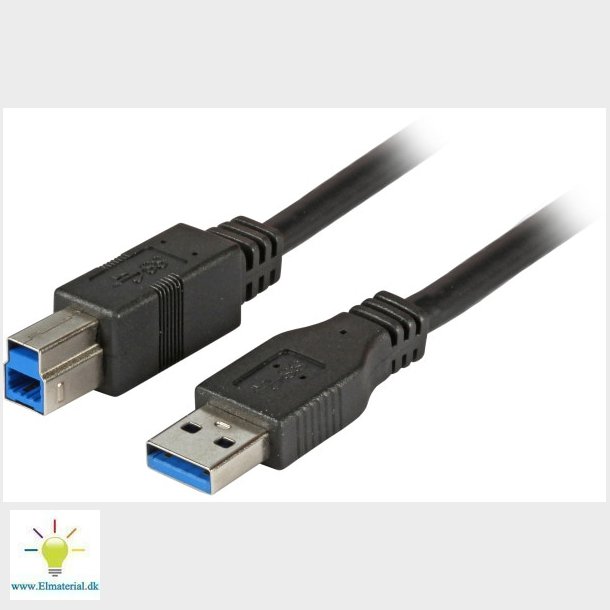 Kabel Usb3.0 AB Han / Han 3M