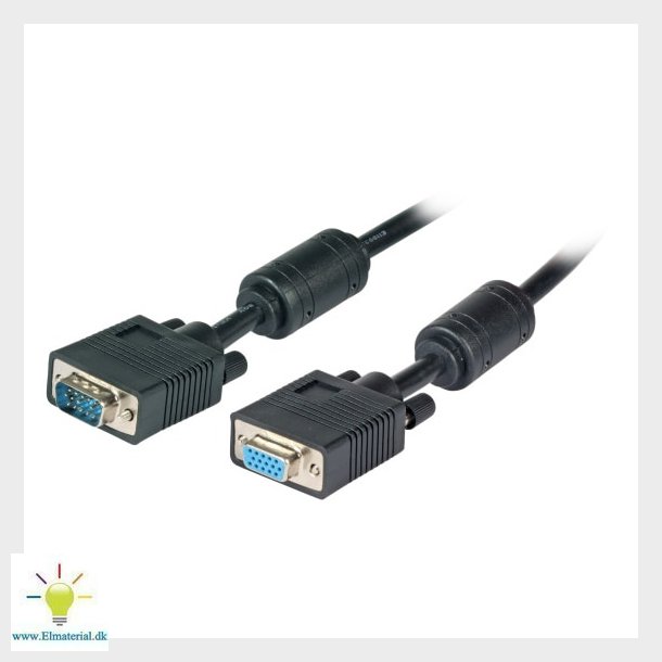 Vga Forl. Kabel 3M Han/Hun