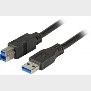 Kabel Usb3.0 AB Han / Han 1M