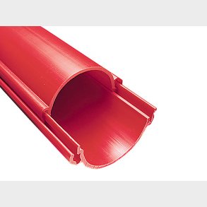 110Mm tvdelat kabelrör Röd 3M