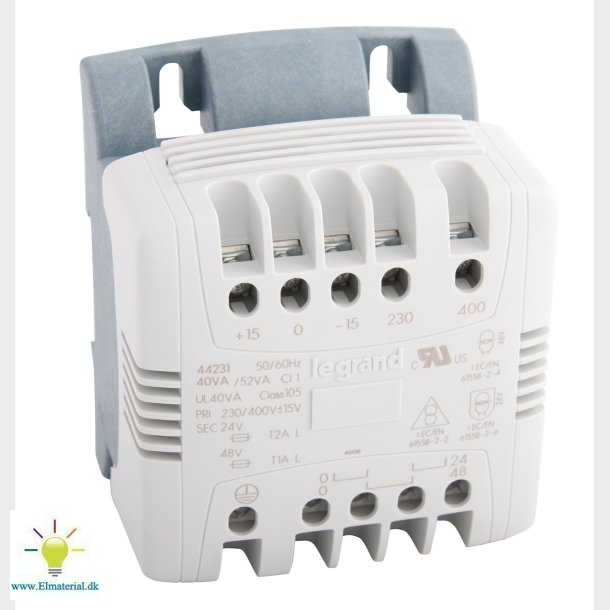 Transf 230/400V-24/48V 40Va