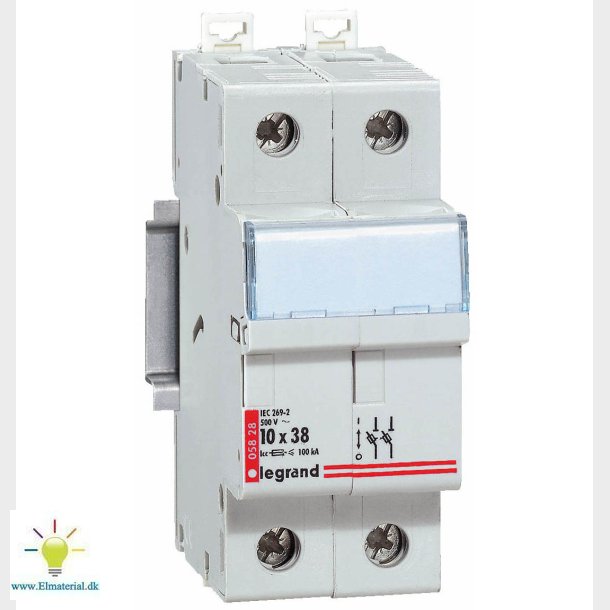 Sikringsholder 10X38 2P Lexic