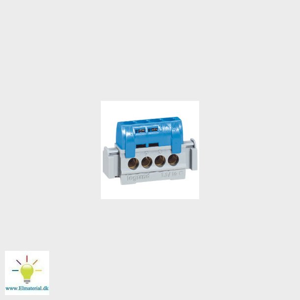 Terminalblok 0-4 47Mm Nul Bl