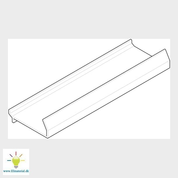 Skilleplade Br Enkelt M1043