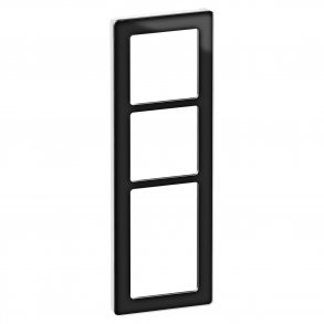 Ren glasram 3,5M Svart / Vit