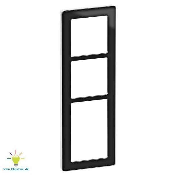 Ren glasram 3,5M Svart / Vit