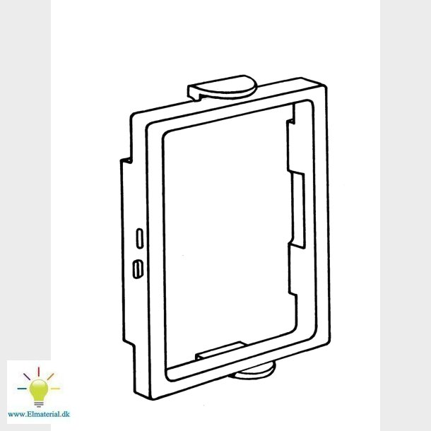 Ramme Clicline Enkelt Brn Pg