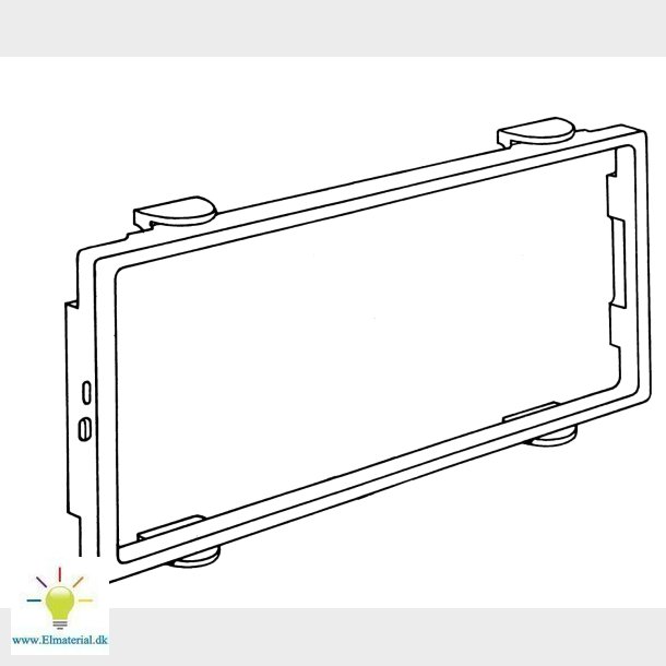 Ramme Clicline Tripel Brn Pg
