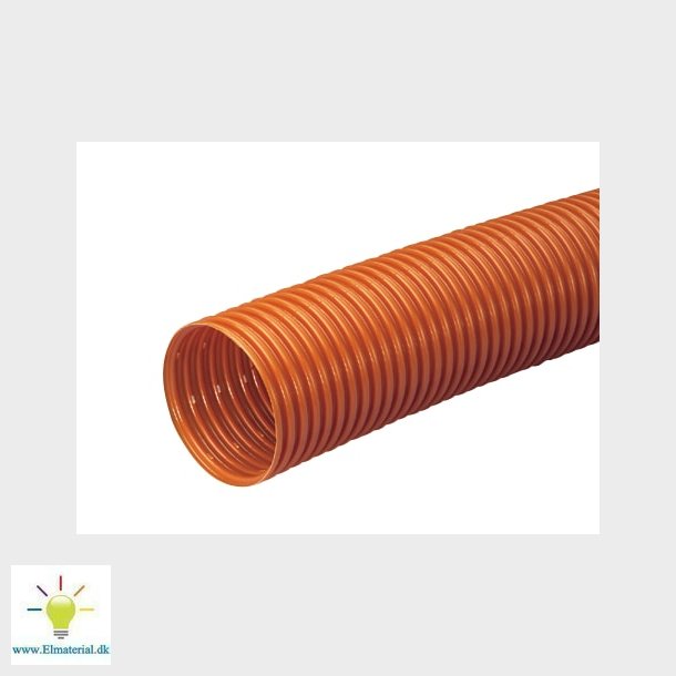 126/113Mm Drn Pvc 50M Brun