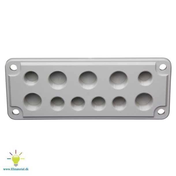 Gevindflange Str.2 6Xm20+5Xm25