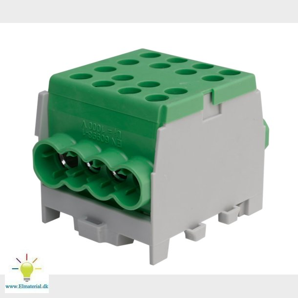 Fordelerblok 35Mm2 1/6 M2 Grn