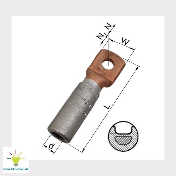 Kabelsko Al/Cu Akk35-8