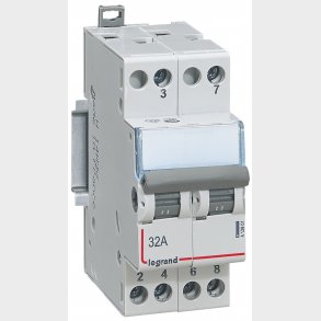 Växlar 2P 32A 400V 2M