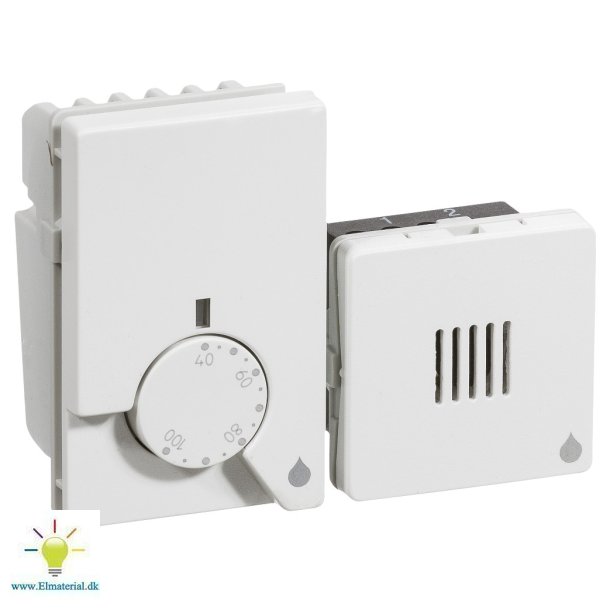 Fuga Hygrostat.M.Rumfler Hvid