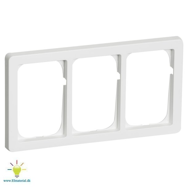 Ram 63 3X1,5M Horisontell Vit