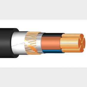 Kabel Fxqj 4X70 / 35 Sort T500