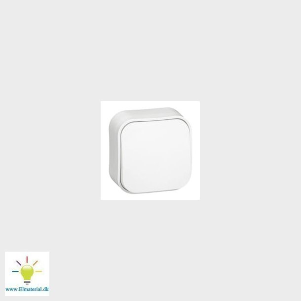 Forix Trykkontakt 6A Hvid Ip20