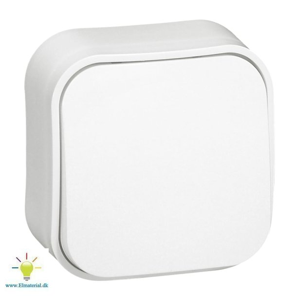 Forix Afbryder 1P Hvid Ip20