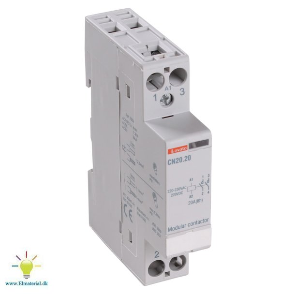 Modul Kontaktor 20A 2Sl 24V