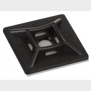 Kabelbinderhllare 19X19 Svart