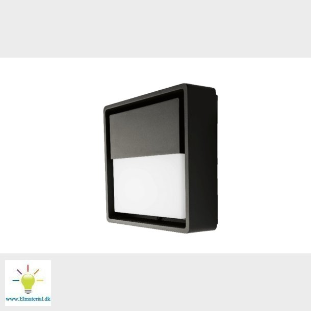 Frame Square Wall 3000K Sort