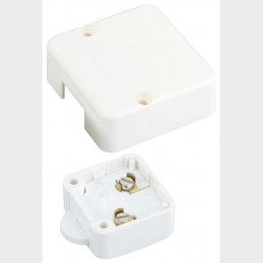 Skpsbrytare W / Bakplatta Vit