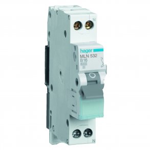 Automatisk säkring C 20A 1P+N 6Ka