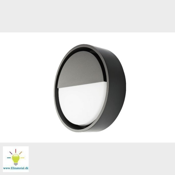 Frame Round Wall 3000K Grafit