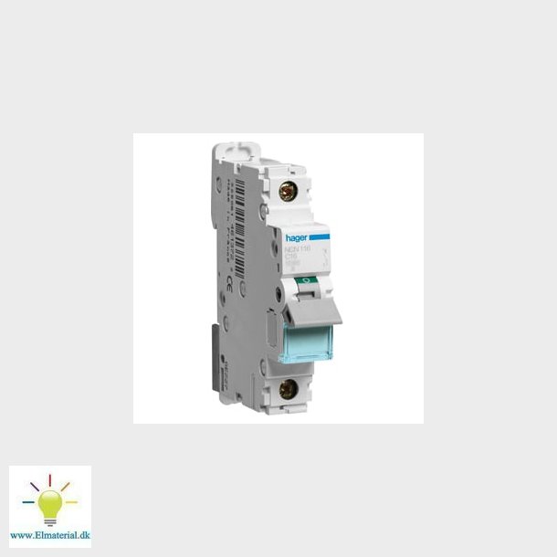 Automatisk s&auml;kring C 10A 1P 10Ka