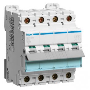 Automatsikring C 13A 3P+N 10Ka