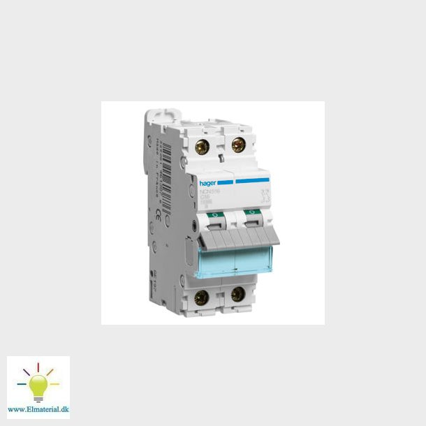 Automatsikring C 6A 1P+N 10Ka