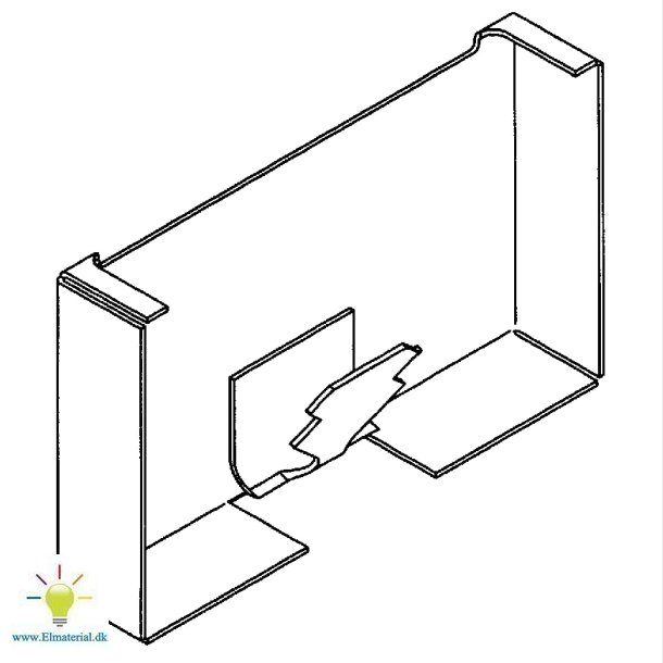 Endestykke Signo Bs70/130 Galv