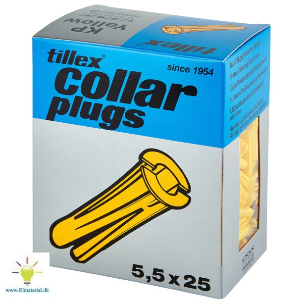 Pluggar Kp 5.5X25Mm-750 Yellow Loose