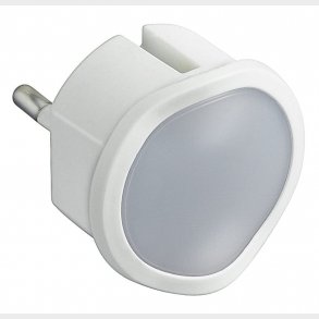 LED-lampa W / Nödljus 1,5T Vit