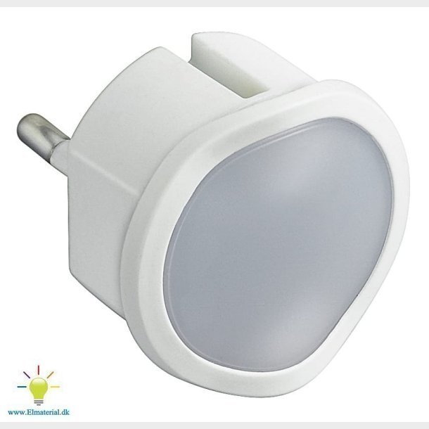 LED-lampa W / N&ouml;dljus 1,5T Vit