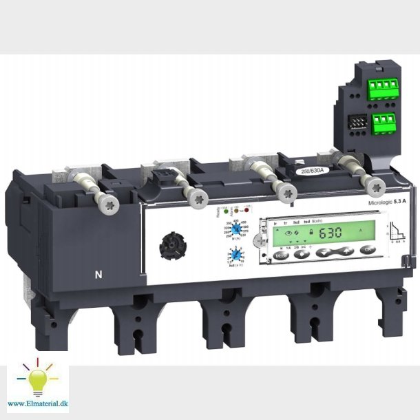 Rel Micrologic 5.3A 4P 630A