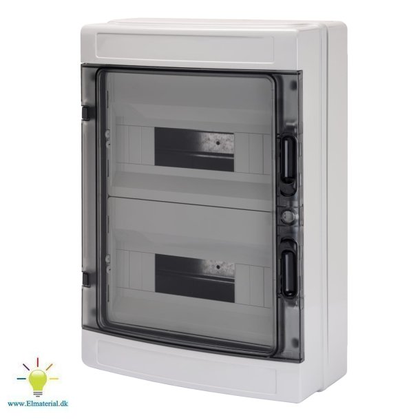 Gruppetavle 2X12Modul Ip65