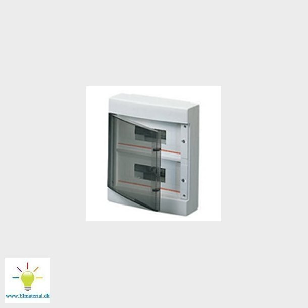 Gruppetavle 2X12M Hvid Ip40