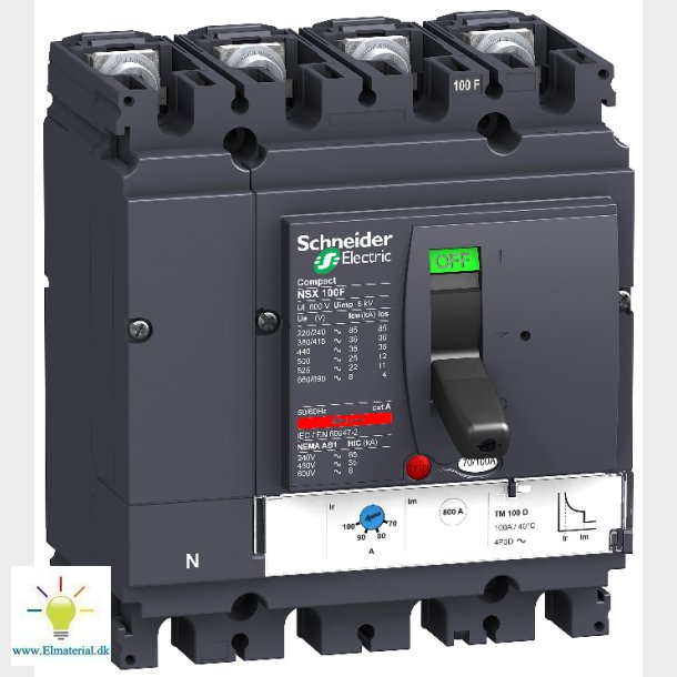 Maks.Afbr. Nsx100N+Tm80D 4P4D